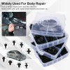 Unbranded 620 Pcs Car Retainer Clips Plastic Fasteners Kit Fender