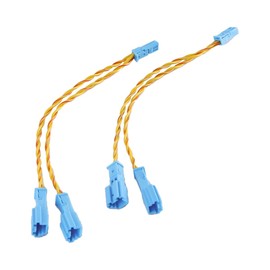 Tiardey 2pcs Speaker Tweeter Wiring Harness Connector Compatible with X1 X3 X5 F10 F18 F30 F20 E60 E90 E70 Audio Speaker Connector