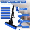 Willinglong 10 Pcs Roller Mop Refill Bulk Absorbent PVA Sponge
