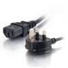 C2G 88511 0.5m 16 AWG UK Power Cord (IEC320C13 to
