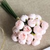 2 Ramos Con Un Total De 54 Rosas Artificiales Pequeñas