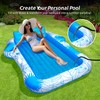 Inflatable Pool Lounger Float for Adults - 70" x 60"