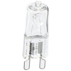 Plusrite 3422 03422 - Jcd25/CL/G9 130V Bi Pin Base Single Ended Halogen Light Bulb,