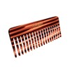 Amelia Beauty Cellulose Acetate 6in Rake Detangling Comb, Handmade, Smooth