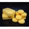 Premium Synthetic Horse Tack Sponges - with Cotton Bag; 12pc