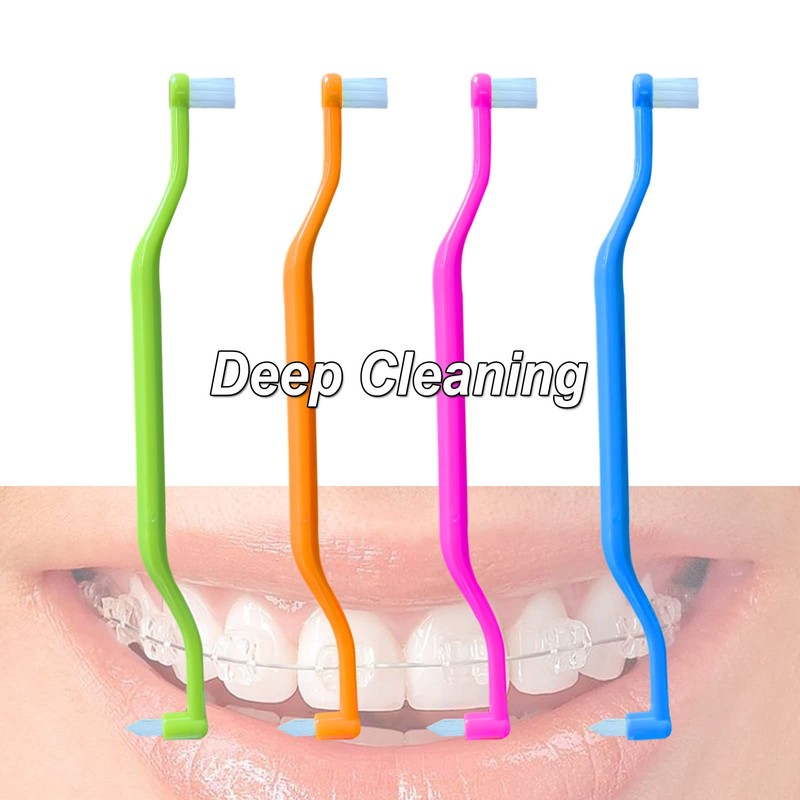 HRASY Ultra Soft Bristles Toothbrush, 4 Pcs, for Adults, Unisex,