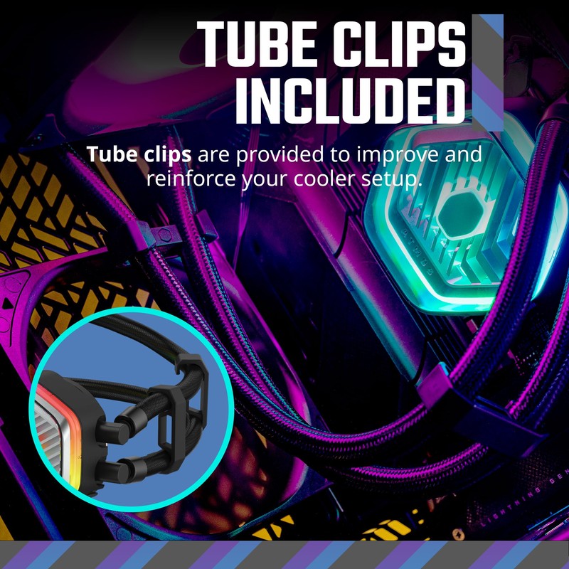 Cooler Master 360 Atmos High Performance Close-Loop AIO Liquid Cooler,