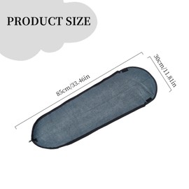 NICENEEDED 33.5 Inches Portable Umbrella Bag, Black Portable Golf Umbrella Cover Long Dirtproof Umbrella Carrying Bag, Waterproof Umbrella Case Umbrellas Protective Covers with Shoulder Straps