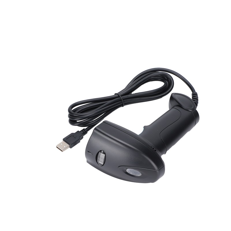 Barcode Scanner Handheld 360° Reading Dustproof Waterproof QR Code USB