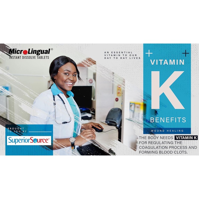 Superior Source K2 (MK-7) 100 mcg, with D3 (5,000 IU)