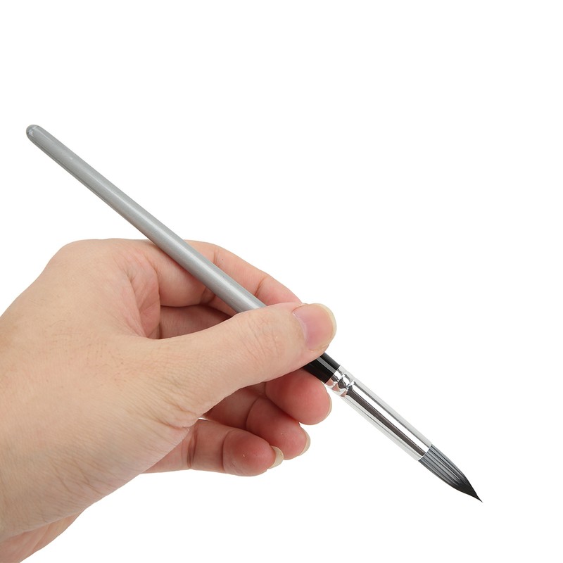 8Pcs Paint Brush Paintbrush Pen Soft Nylon Wool with Storage