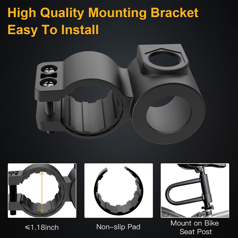 UBULLOX Bike U Lock Heavy Duty Bike Lock Bicycle U