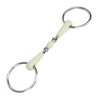 Horse Mouth Bit Stainless Steel Ring Middle Rubber Apple Flavour