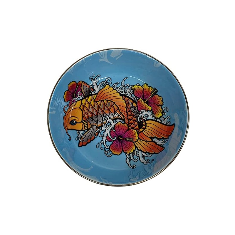 Multipet International Komodo Koi Reptile Dish, Medium, Multi-Colour