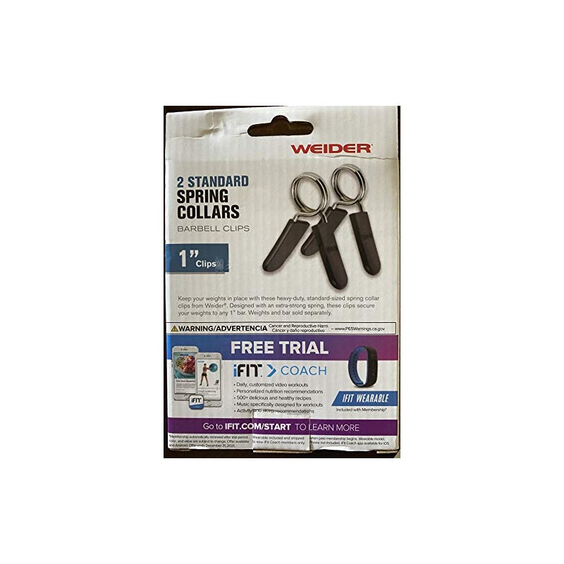 Standard Spring Clip Collars Safety Clips, Gray