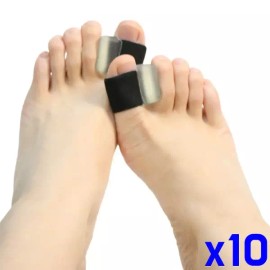 엄지발가락링 사이 벌리기 2p세트 x10조정 부상 밴드 교정 약지 테이핑 [C-화이트L] Thumb Toe Ring Spreading 2p Set x10 Adjustment Injury Band Correction Ring Taping [C-WhiteL]