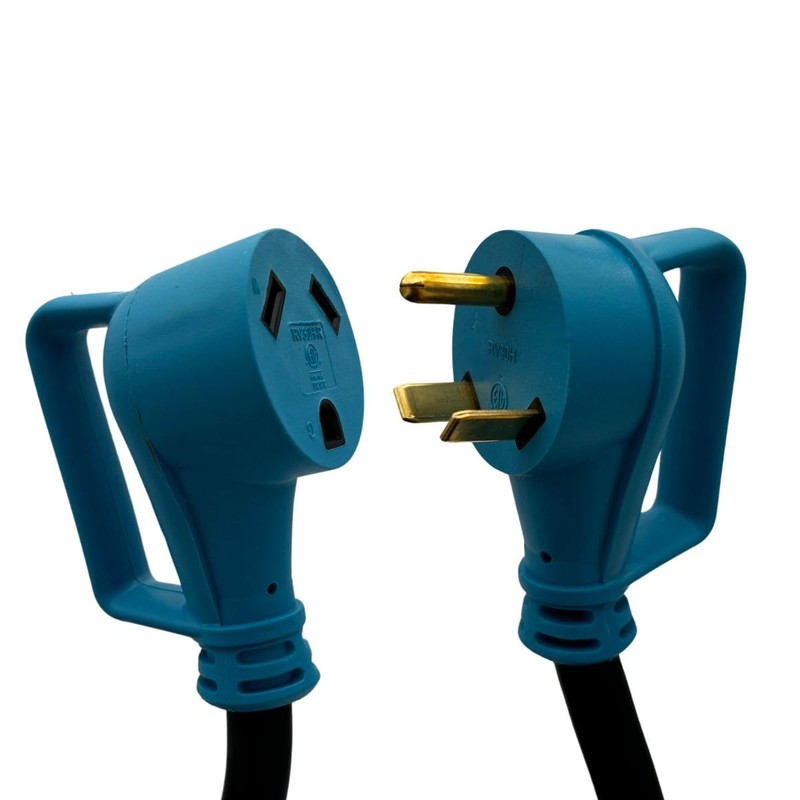 50-Foot 30-Amp RV/EV Extension Cord for TT-30P to TT-30R