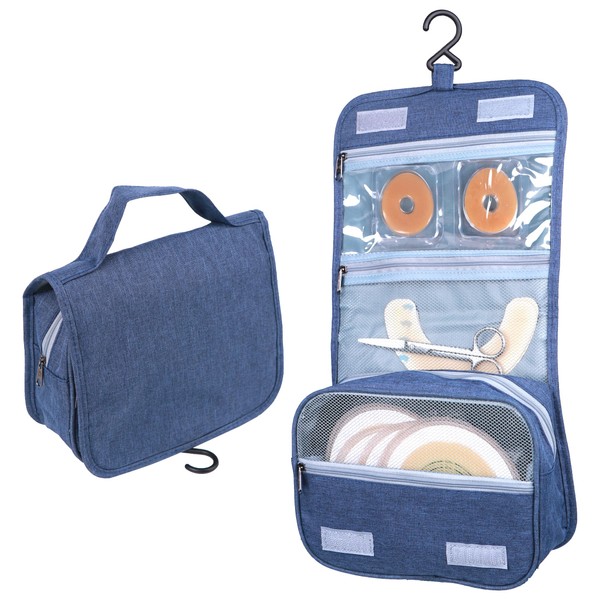 Ostomy Colostomy Travel Bag,Hanging Organizer Bag Accessory Storage Bags Pouch