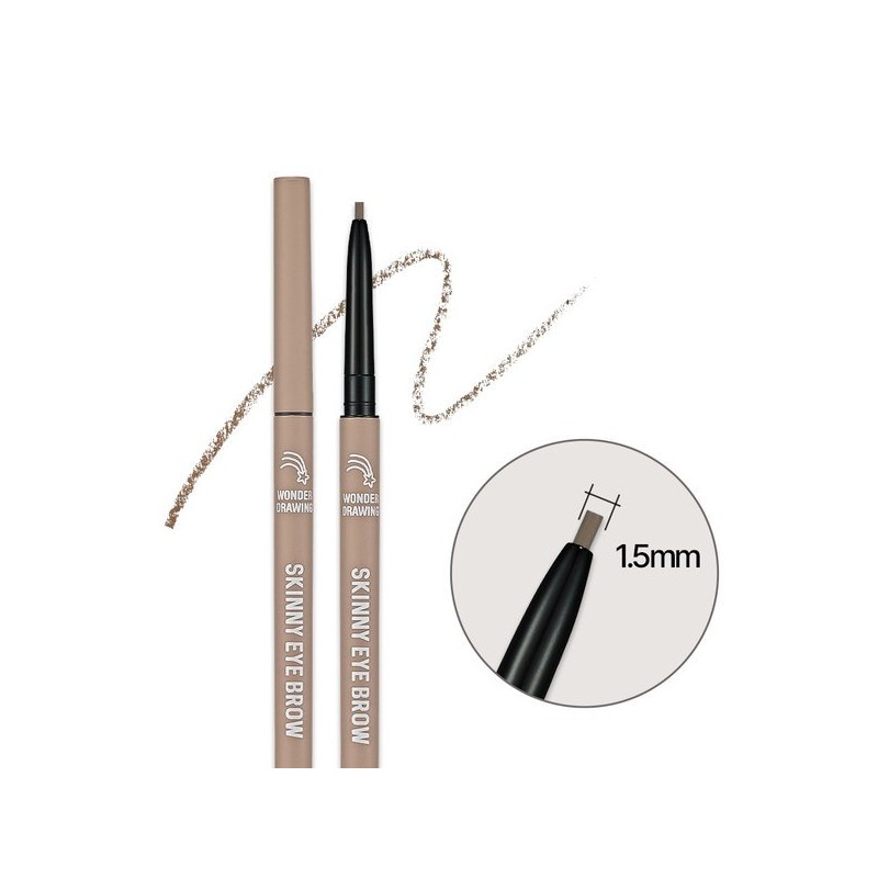 Holika Holika 원더드로잉 스키니 아이브로우 0.05g Wonder Drawing Skinny Eyebrow