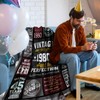Vervehub 45th Birthday Gifts for Men Blanket 60 x 50