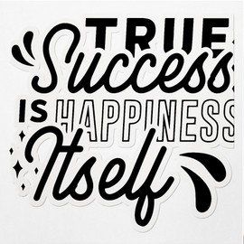 Decal Stickers of True Self Premium Indoor (No Waterproof) Vinyl Decal Stickers for Laptop Phone Accessory Helmet Car Window Mug Tuber Cup Door Wall Decoration - USCVER3f51432BL0124