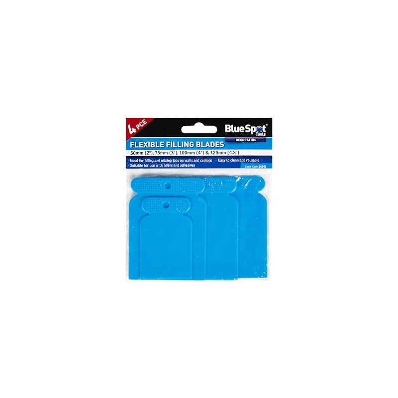 Blue Spot Tools - 4 PCE Flexible Filling Blades