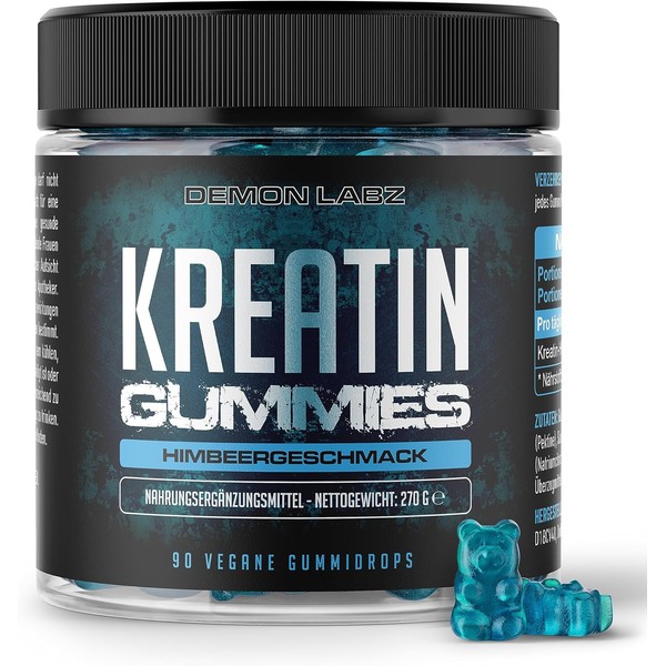 Creatine Gummy Bears - High Dose with 3000 mg Creatine
