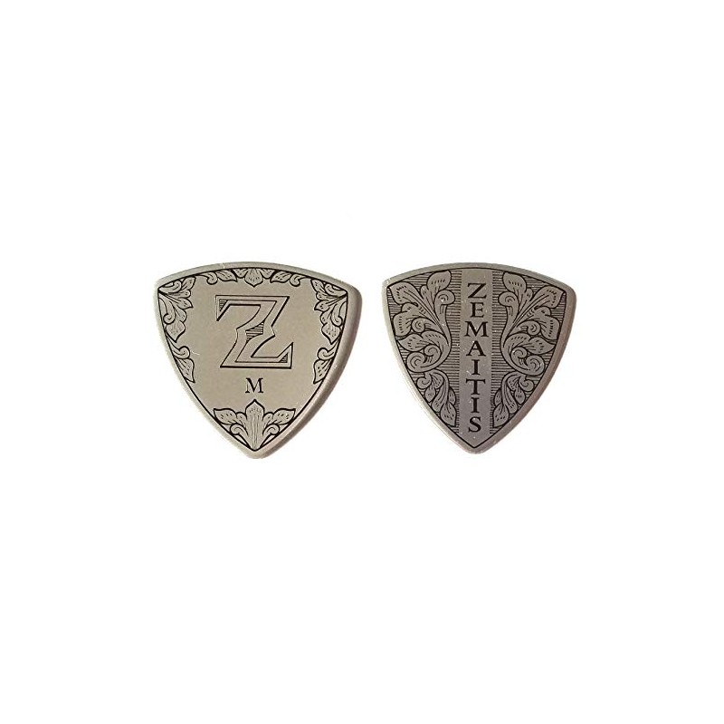 Zemaitis ZP06 TR/M Guitar Picks, Set of 20, Medium, Triangle