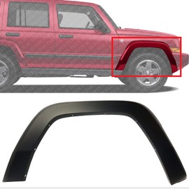 AUTOS PARTS PLUS Front Fender Flare Primed Right Passenger Side Direct Replacement Compatible With 2006-2010 Jeep Commander CH1269120 5JP82TZZAC