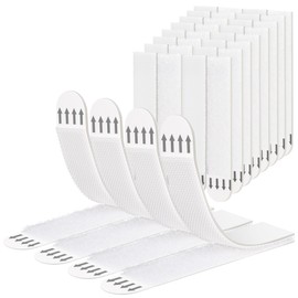 20 Pairs Picture Hanging Strips - Heavy Duty Large Adhesive Mounting Sticky Hanger,Refill Hook and Loop Wall Strips,Easy to Use,Removable for Home Decor Poster & Frames,No Nails Damage Free