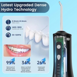 SEJOY Cordless Water Flosser Dental Oral Irrigator Water Flosser Teeth Cleaner Sejoy