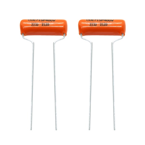 Pair (2X) - .022 uf/400 v Orange Drop Capacitors