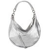 SH Leder Mina G668 Women's Crescent Shaped Bag Stylish Banana