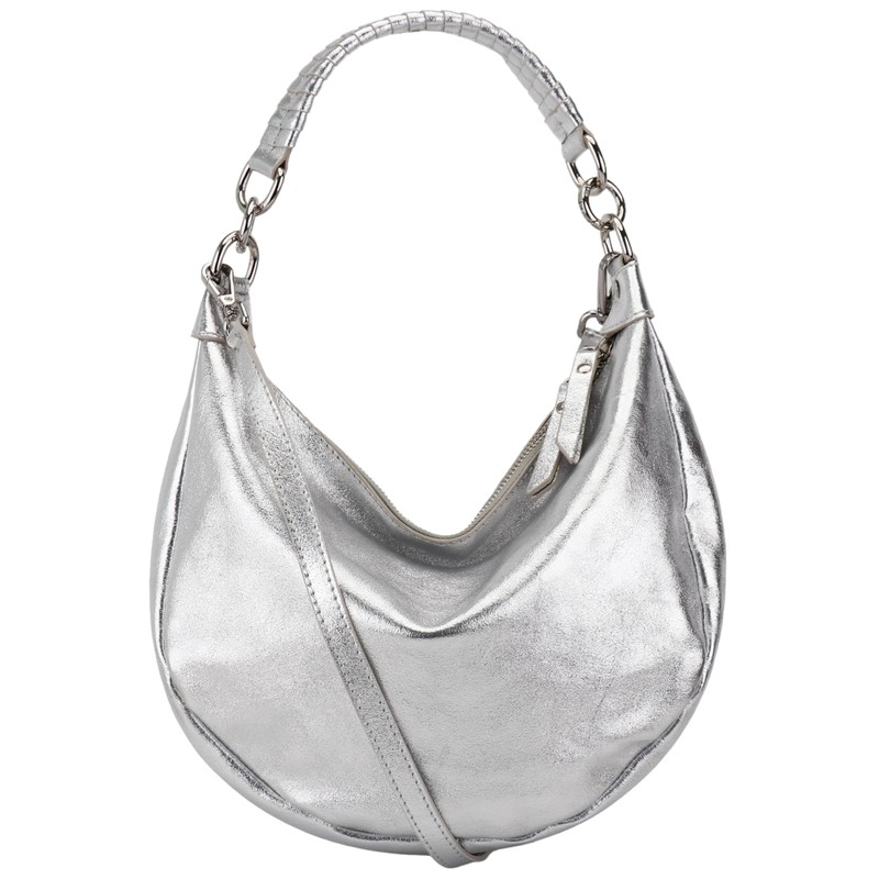 SH Leder Mina G668 Women's Crescent Shaped Bag Stylish Banana