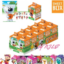 SWEETBOX BE-BE-BEARS - *SWEETBOX* MARMALADE W/TOY 10g/each, from Europe, 10 Pack