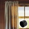 Thyonta 4PCS Iron Curtain Roman Rod Decorative Header Curtain Finial