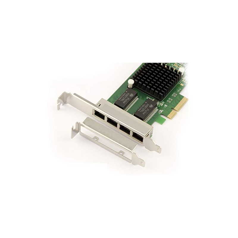 KALEA-INFORMATIQUE 4-Port Gigabit Ethernet Network Controller Card to PCIe x4