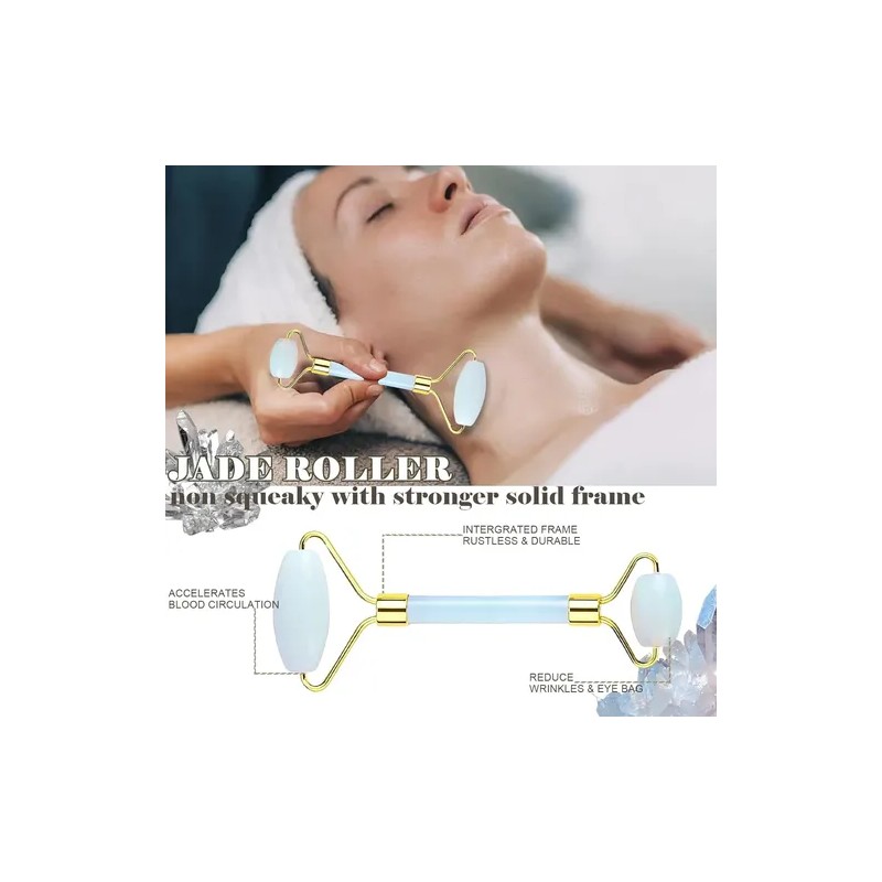 Rodillo de Jade y Gua Sha Jade Roller Gua Sha