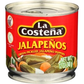 La Costena Pepper Jalapeno Whole 12 OZ Pack Of 12