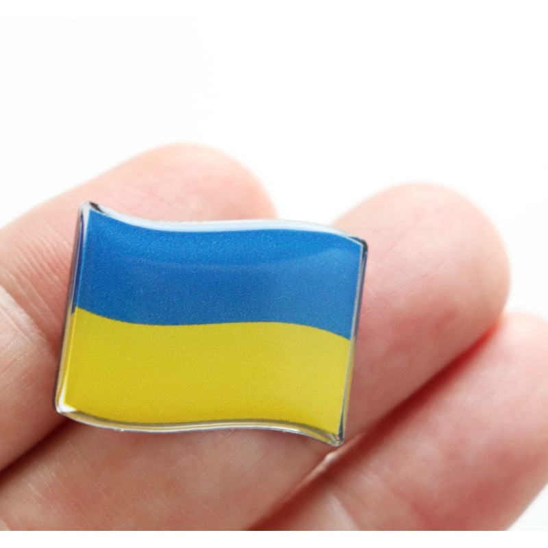 Ukraine Flag Pin Badge for Cheer, Friendship and Friendship Pins,