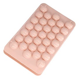 Molde de Cubitos de Hielo, Molde de Bola 2 Piezas 33 Rejillas Molde de Cubitos de Hielo DIY Máquina de Hielo Barra de Cocina Accesorios para Beber con Tapa