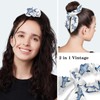 Medical Caps for Women with Bow Scrunchies,Long Hair Working Caps