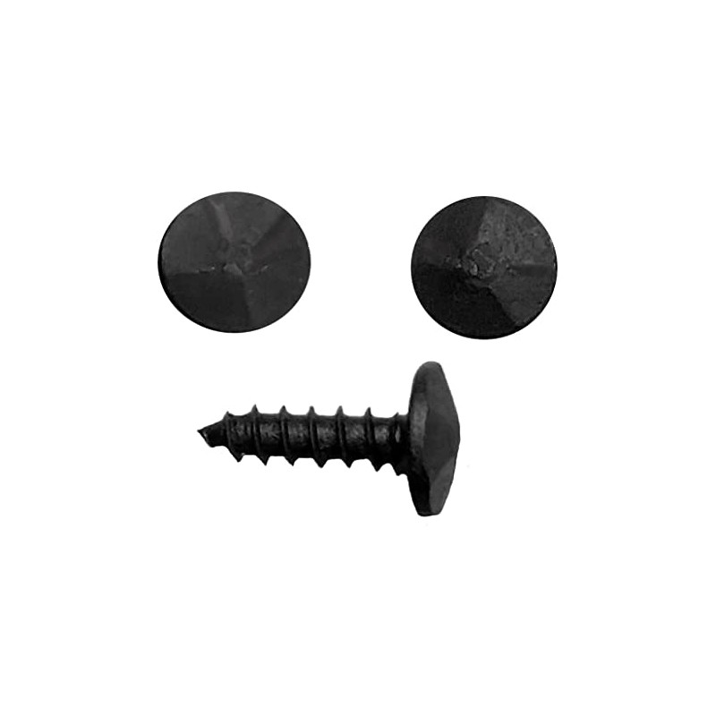 Small Clavos Nail Head with Hammered Effect and Screw Shank
