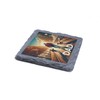 Slate Coaster - Dad Walking with Child & Dog -