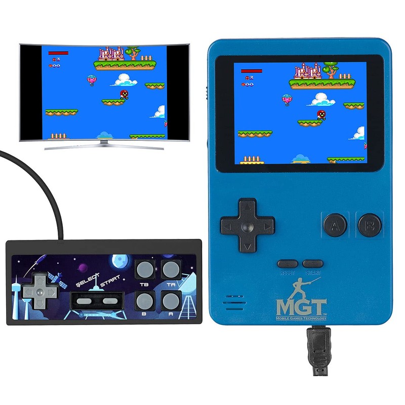 MGT Mobile Games Technology Retro Console: 2-in-1 Retro Game Console,