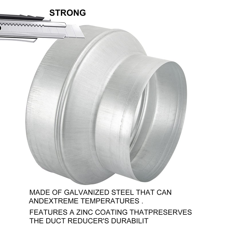 Duct Reducter 10 to 8 Air Ducting Reducer Increaser Air