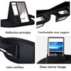 reiliva Prism Spectacles Lazy Glasses Horizontally Lying Reading Glasses 90