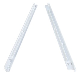 240530601 (Left) & 240530701 (Right) Refrigerator Pan Hanger Support Rail Kit, Drawer Slide Rail Support Compatible with Frigidaire, Kenmore, Electrolux Refrigerator, Replaces# 240460401 240460501