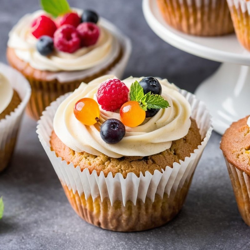 200pcs White Standard Cupcake Liners for Baking Cup, No Smell,