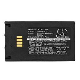 DRAWBELL Battery for Crestron TSR-302,TSR-302 Handheld Touch Screen Remote Part NO TSR-302-BTP (1800mAh/3.7V)
